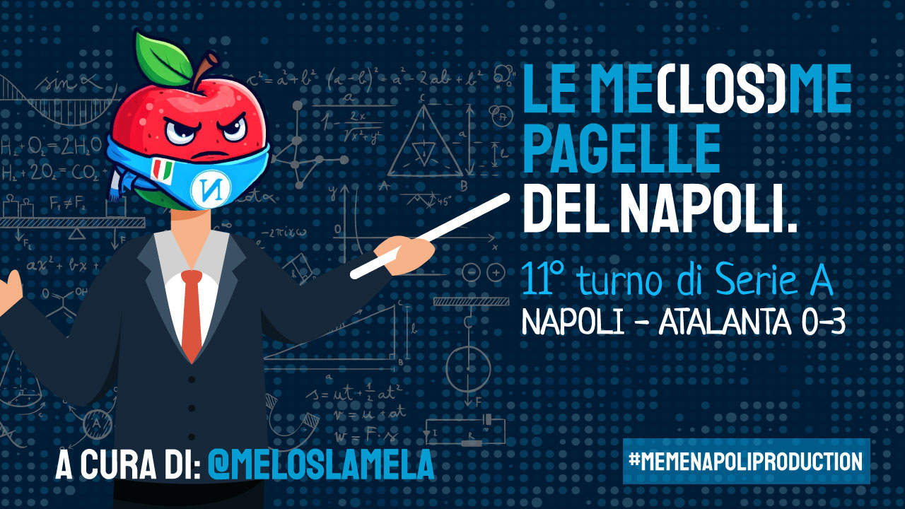 Napoli-Atalanta termina con una pesante sconfitta per gli uomini di Conte (0-3). Ecco i voti e le pagelle di memenapoli.com