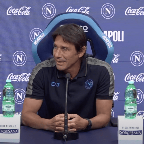 Conferenza stampa di Antonio Conte, tristemente perfetta